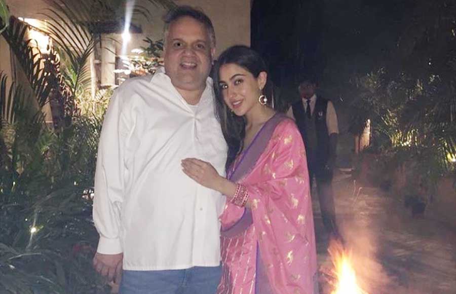 In pics: Sara Ali Khan celebrates Lohri with family and friends