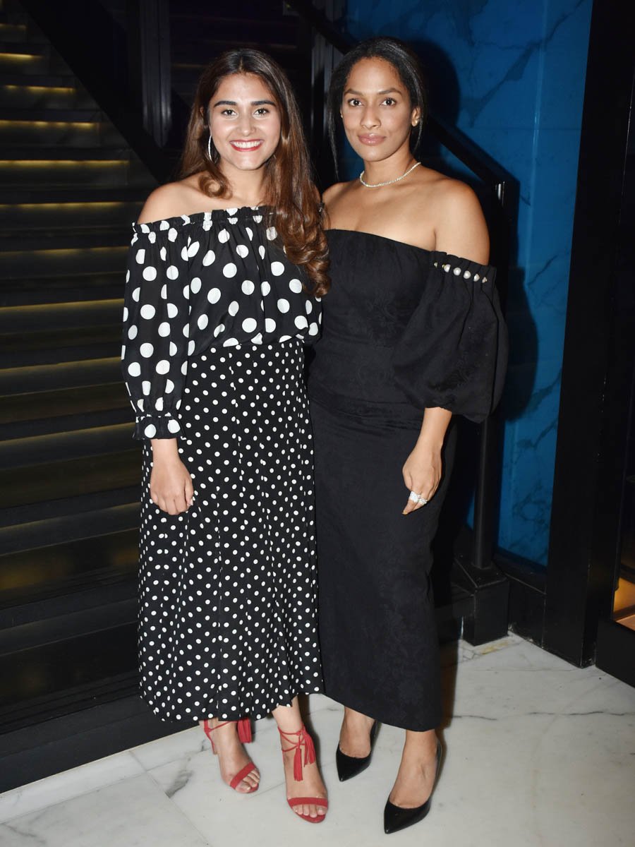 Karyna Bajaj, Executive Director at KA Hospitality along fashion designer Masaba Gupta hosted the launch of the Chinese New Year celebrations at Yauatcha in BKC