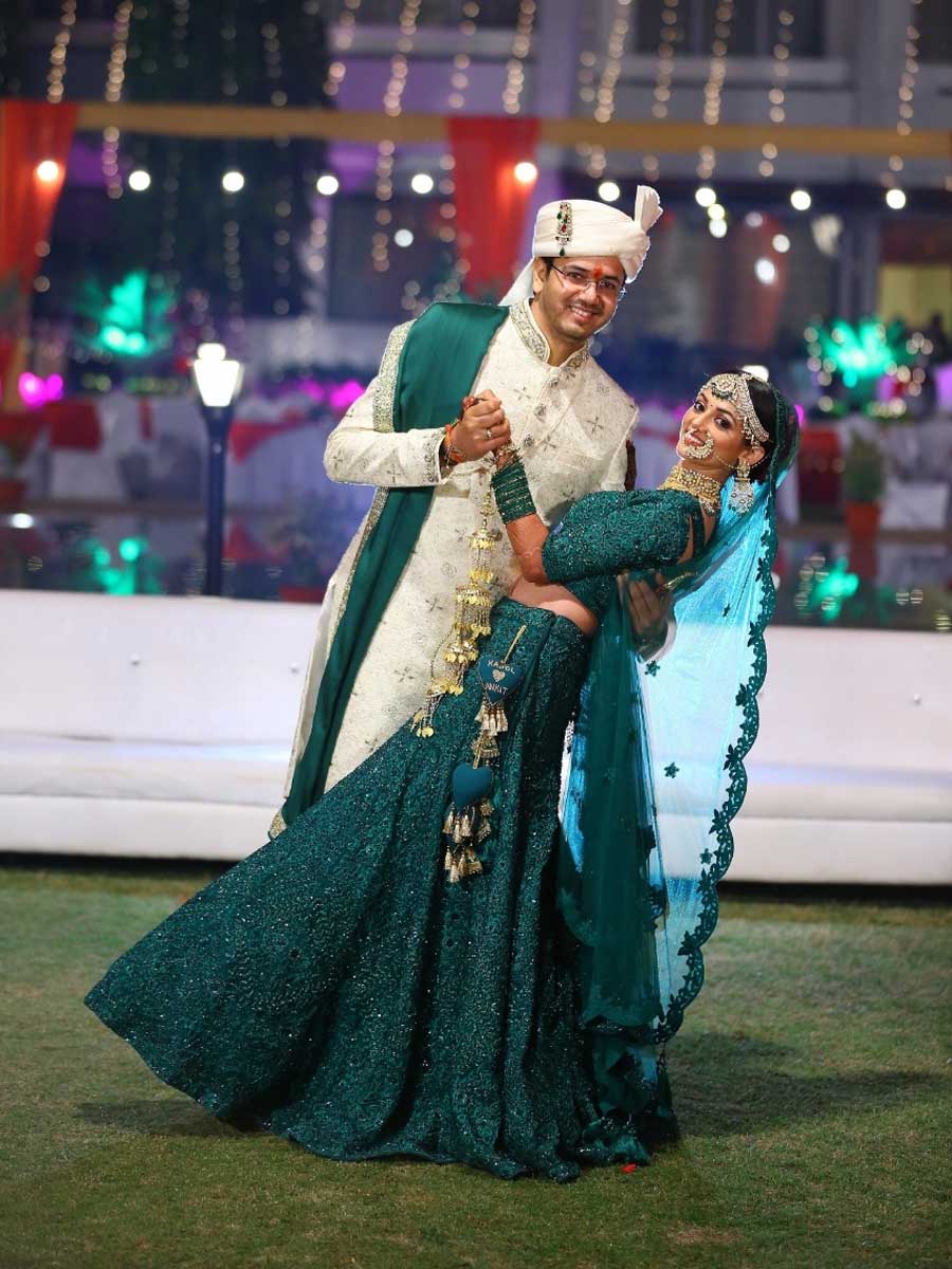 Kajol Srivastava and Ankit Khare' s wedding pictures