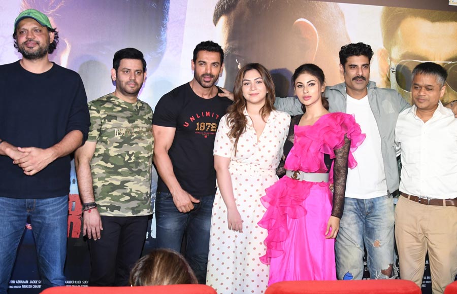 Producer Ajay Kapoor at the trailer launch of 'RAW - Romeo Akbar Walter'