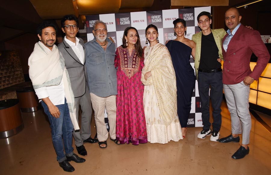 Celebrities attend the special screening of No Fathers In Kashmir