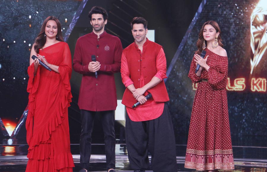 Kalank Cast on the sets of Rising Stars