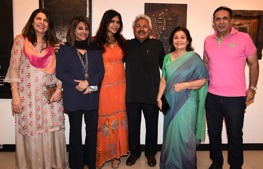 Art patron Nisha JamVwal presents solo show of famed artist Ritu Dhillon