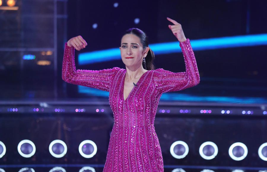 Karisma Kapoors grooves with Judge Bosco Martis on Dance India Dance sets