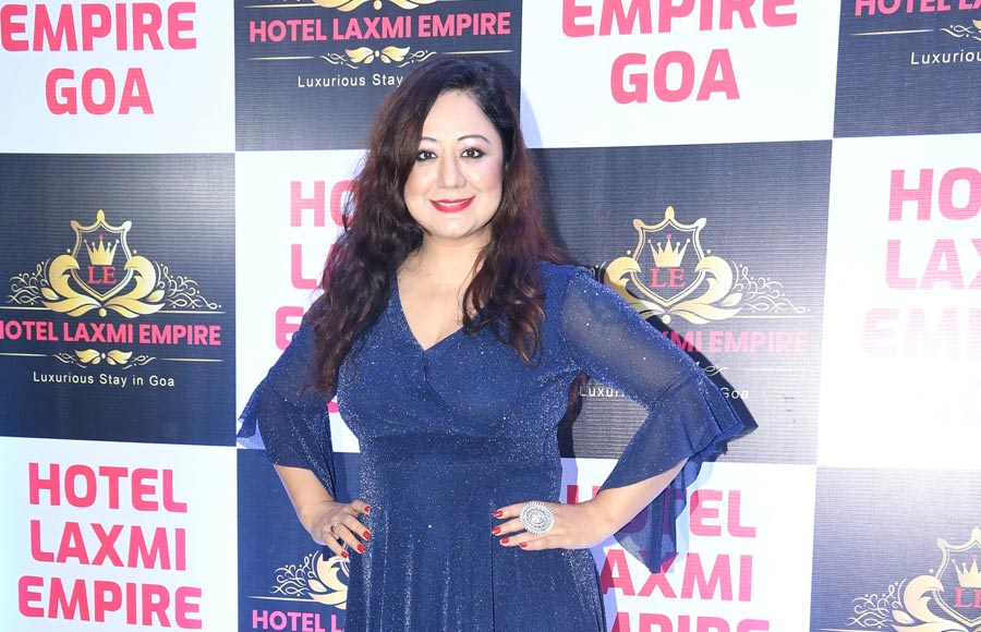 Celebrities at the unveling of Laxmi Empire in Goa