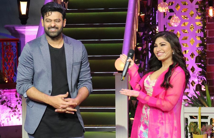 Prabhas and Shraddha Kapoor on The Kapil Sharma Show