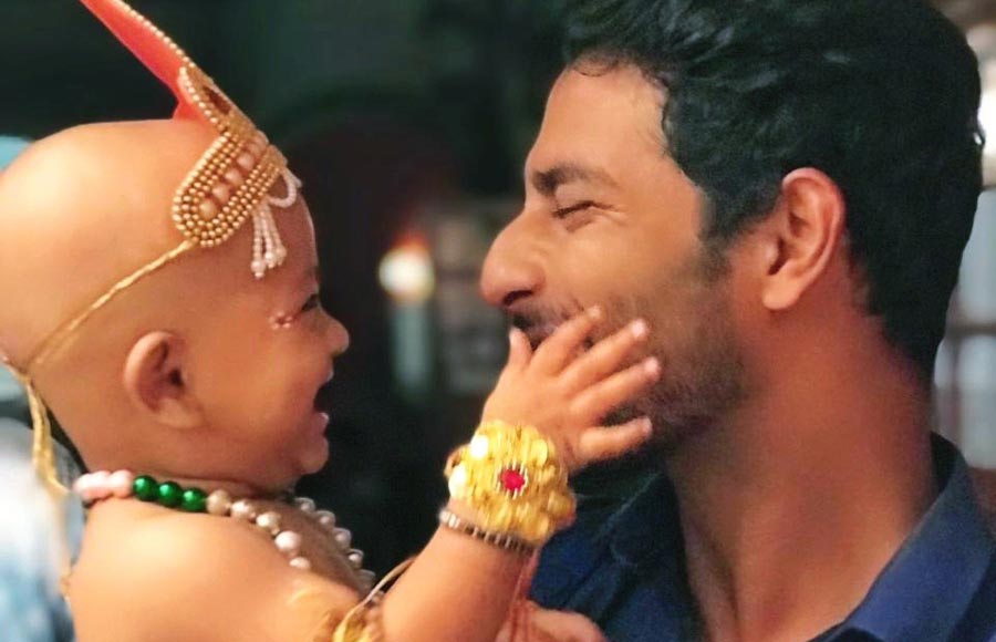 Baby Arzan Shaikh dons the avatar of Lord Krishna in Tujhse Hai Raabta 