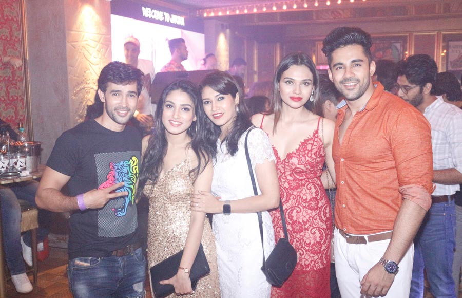 Donal Bisht’s b’day party was a glittery and starry affair