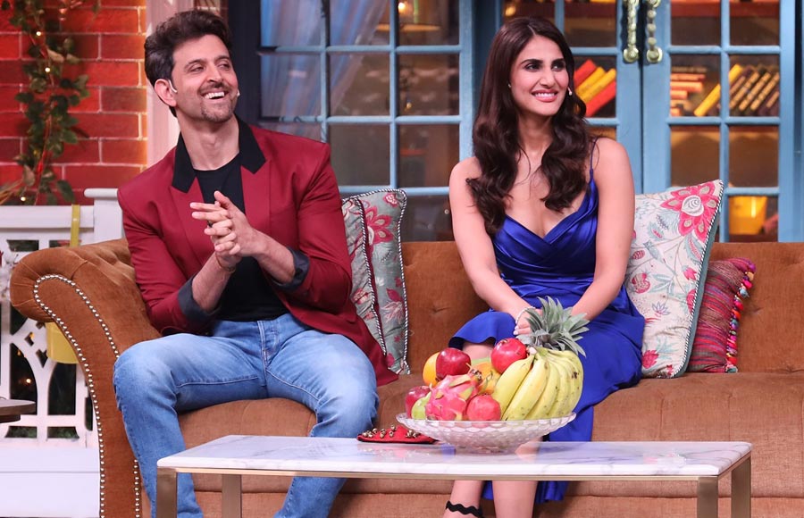 Hrithik Roshan and Vaani Kapoor promotes their movie War in The Kapil Sharma Show