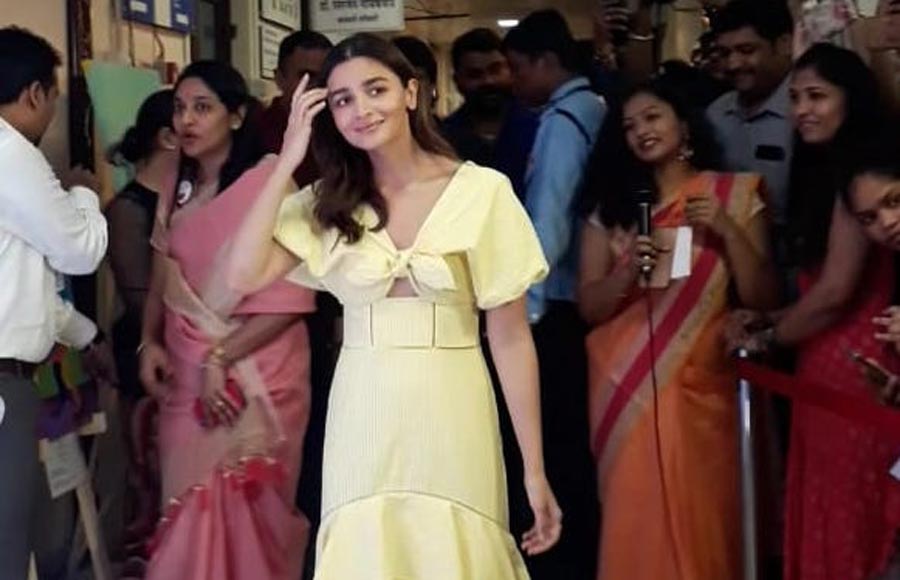 Bollywood actress Alia Bhatt supports the cause ‘Art For Heart’