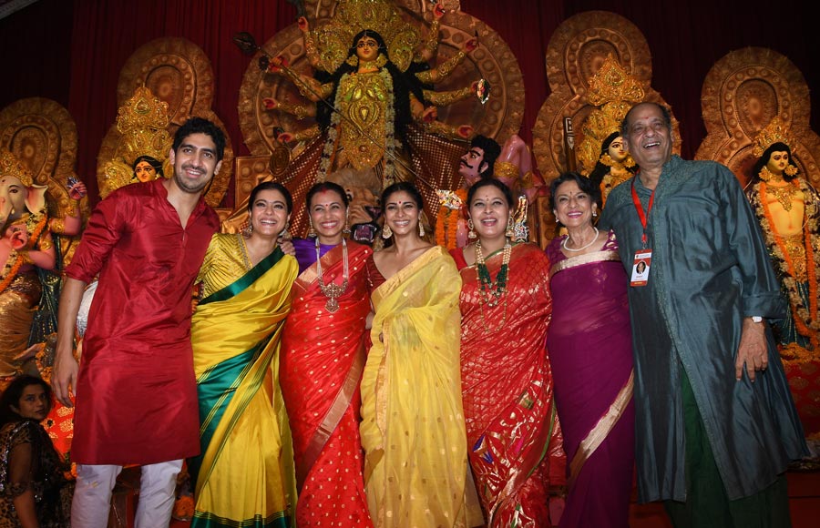 Celeb galore at Durga pooja