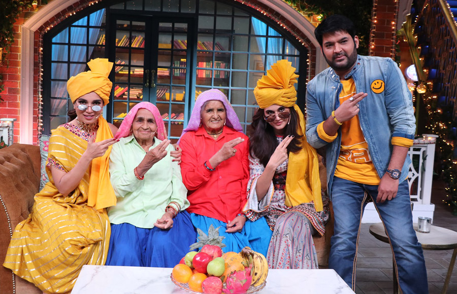 Cast of Sand Ki Aankh and Made in China on The Kapil Sharma Show