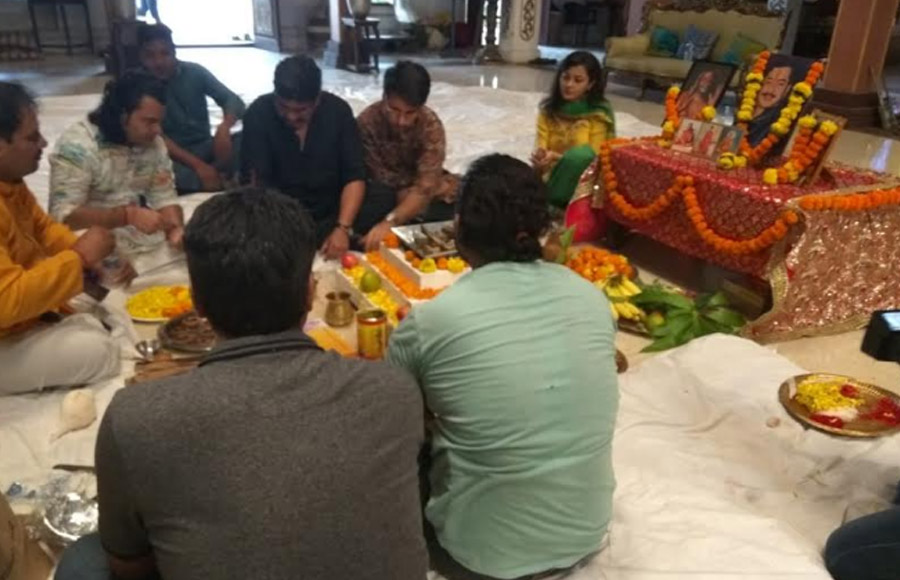 Havan on the sets of Yeh Rishtey Hain Pyaar Ke