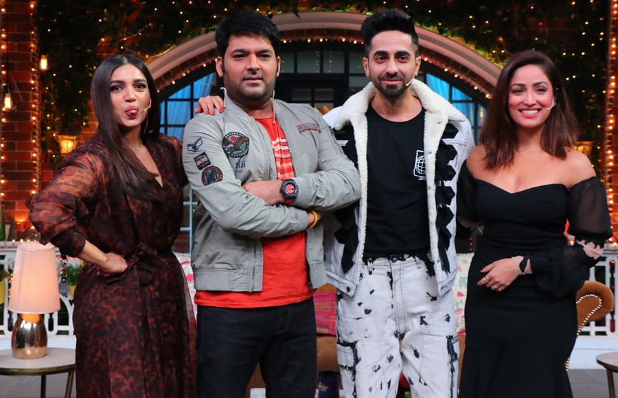 Ayushmann, Yami, Bhumi and others on The Kapil Sharma show 