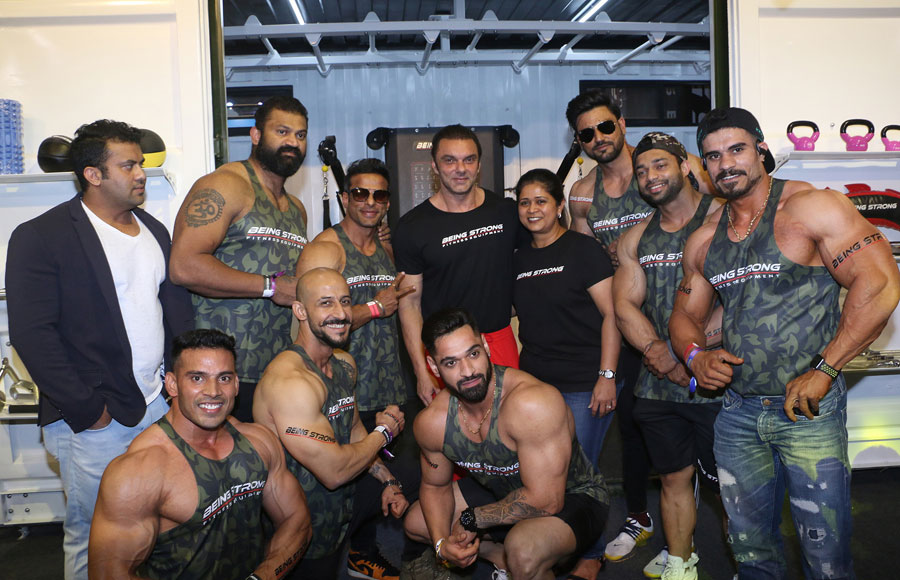 Salman Khan inaugurates his fitness brand Being Strong