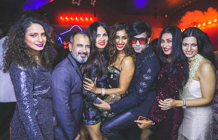 Celebs at a birthday bash!