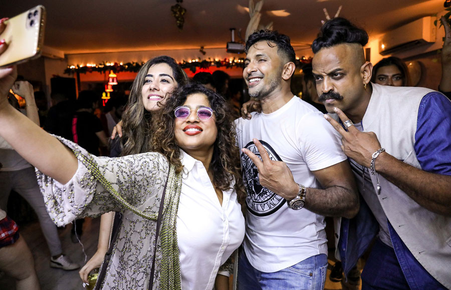 Celebs at Terence Lewis's Christmas Bash