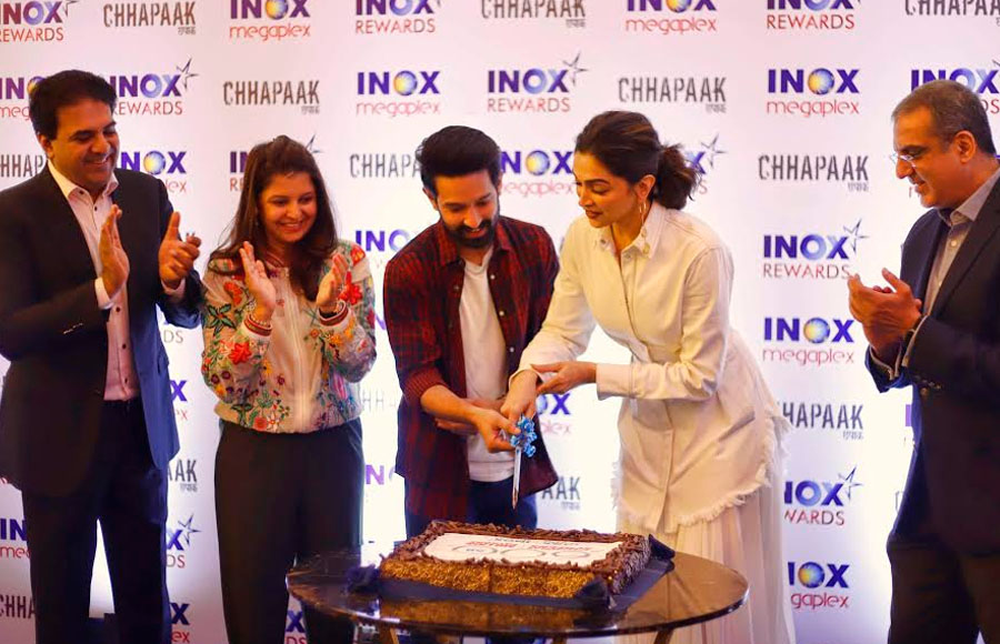 INOX celebrates key milestones with Deepika Padukone
