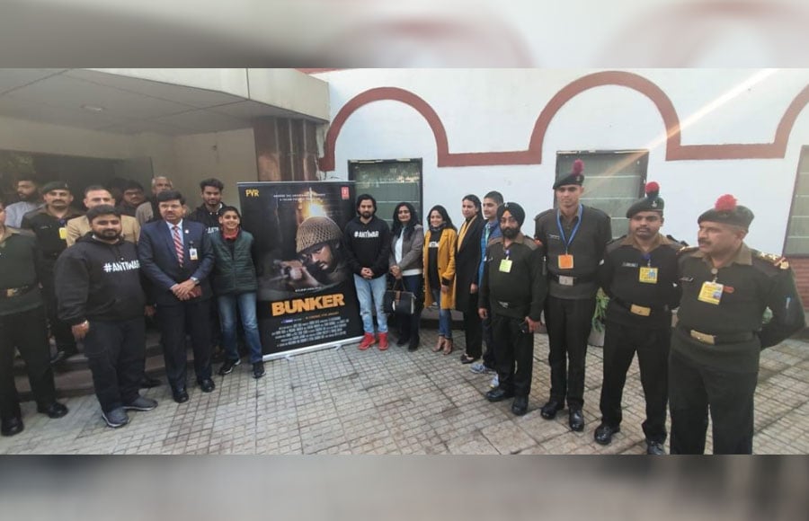 Special screening of BUNKER held for Indian Armed forces