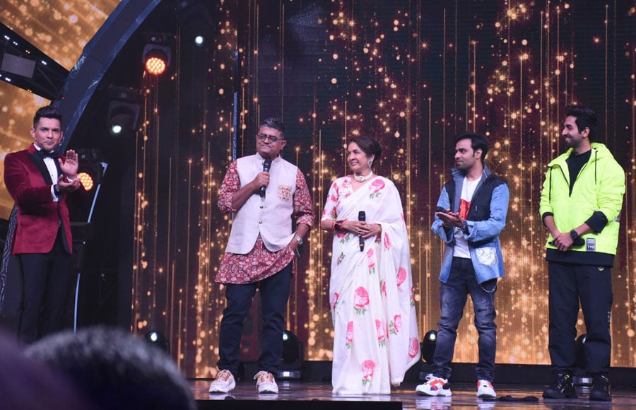 Shubh Mangal Zyada Savdhan actors on Indian Idol season 11 finale