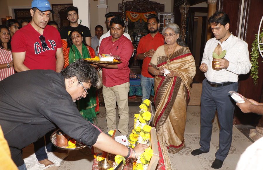 Havan on the sets of Rajan Shahi's  Anupamaa