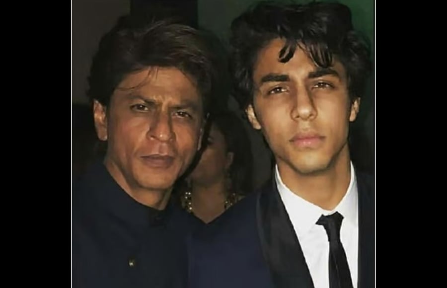 SRK and Aryan 