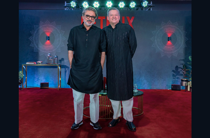 Netflix Co-CEO Ted Sarandos especially flew to India to announce Sanjay Leela Bhansali’s venture in OTT, #Heeramandi