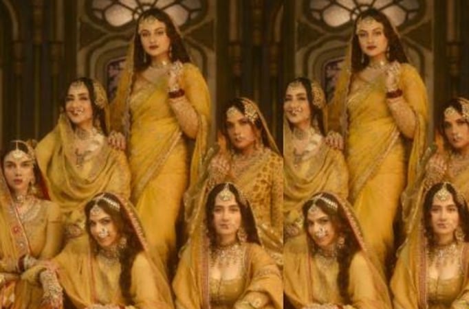 Heeramandi first look out; Sanjay Leela Bhansali’s series looks grand with Manisha Koirala, Sonakshi Sinha, Aditi Rao Hydari hea