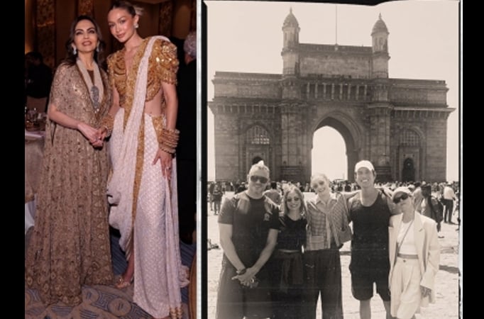 Gigi Hadid visits Mumbai's CSMT, Gateway of India on 'unforgettable' first trip