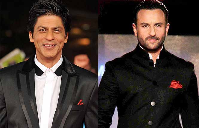 Shah Rukh Khan and Saif Ali Khan