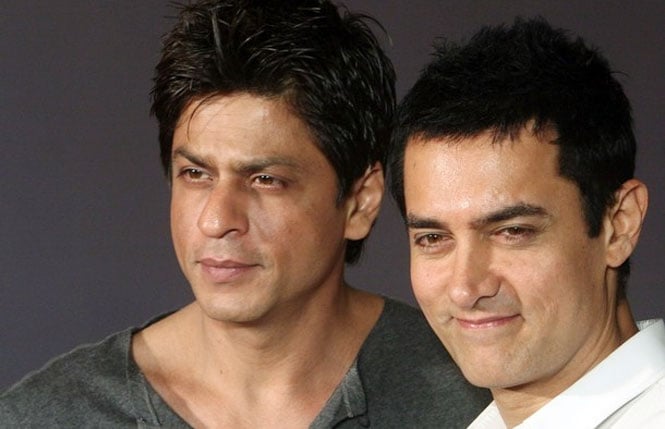 Shah Rukh Khan and Aamir Khan