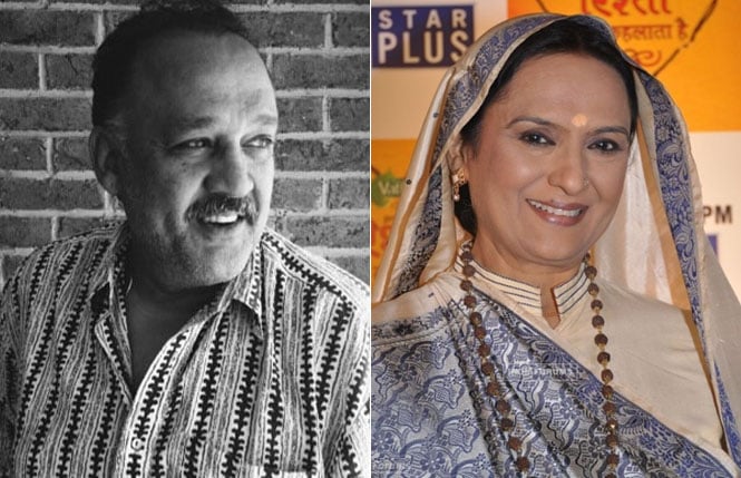 Alok Nath and Vineeta Malik 