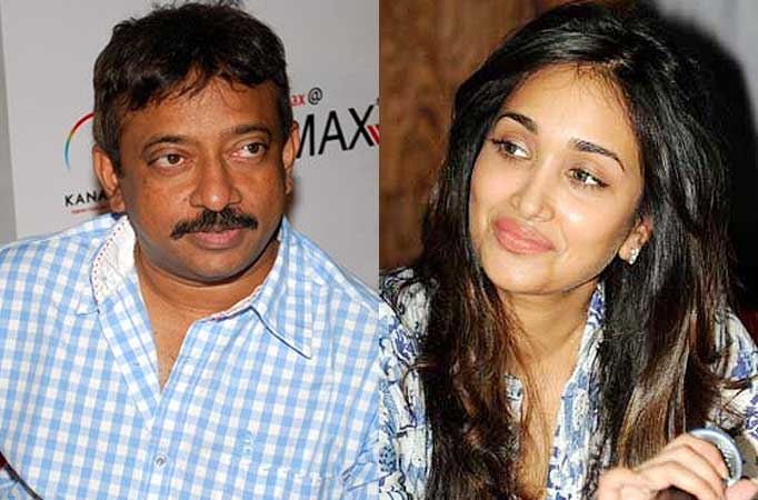 Ramgopal Varma and Jiah Khan