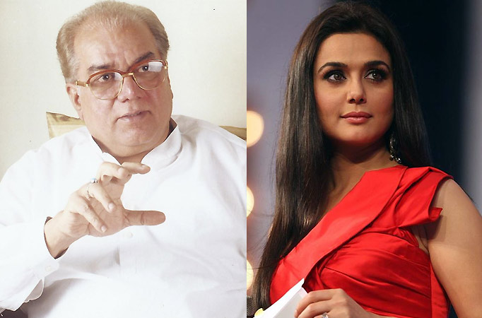 Tajdar Amrohi and Preity Zinta