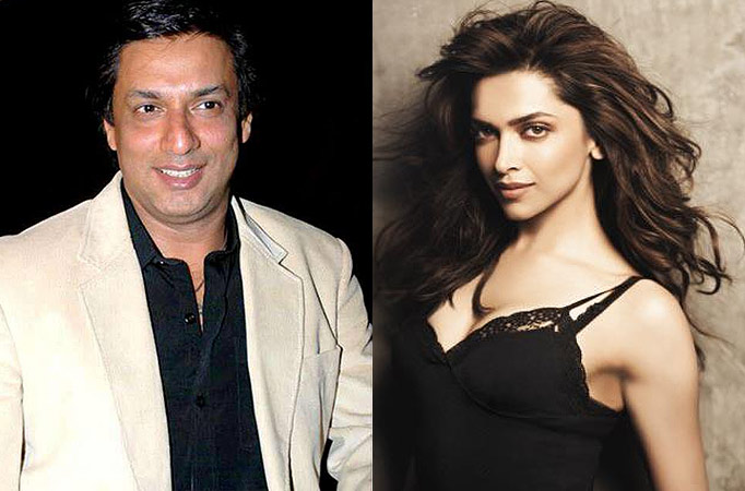 Madhur Bhandarkar and Deepika Padukone