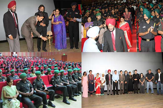 Bhaag Milkha Bhaag screening for army-men in Chandigarh