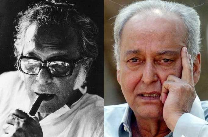 Mrinal Sen and Soumitra Chatterjee 