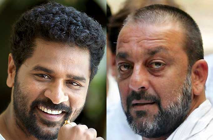 Prabhu Deva and Sanjay Dutt