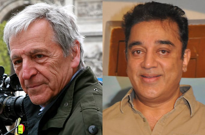 Costa-Gavras and Kamal Hassan