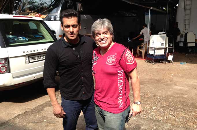 Salman Khan with Santiago Corrada 