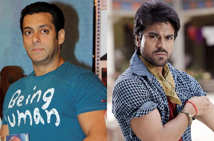 Salman Khan and Ramcharan Teja