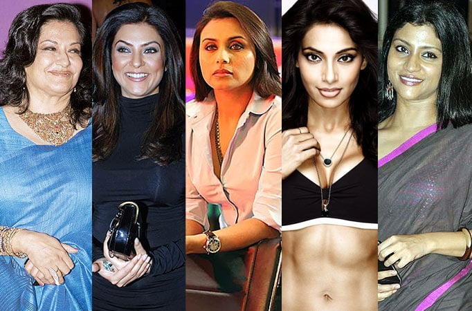 Moushumi Chatterjee, Sushmita Sen, Rani Mukherji, Bipasha Basu and Konkona Sen Sharma