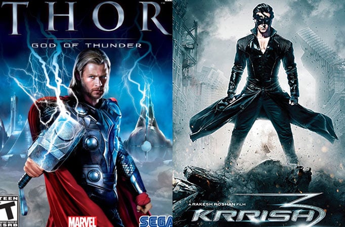 Thor and Krrish 3