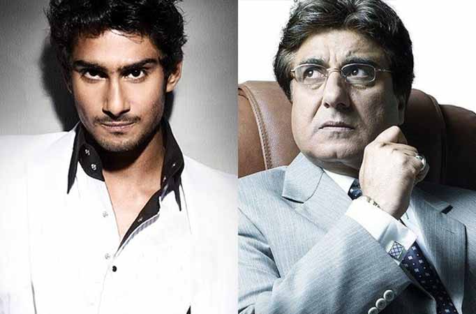 Prateik Babbar and Raj Babbar