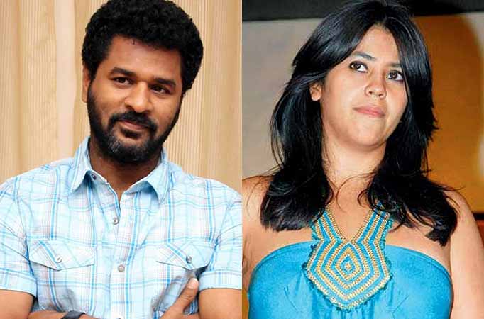 Prabhu Dheva and Ekta Kapoor