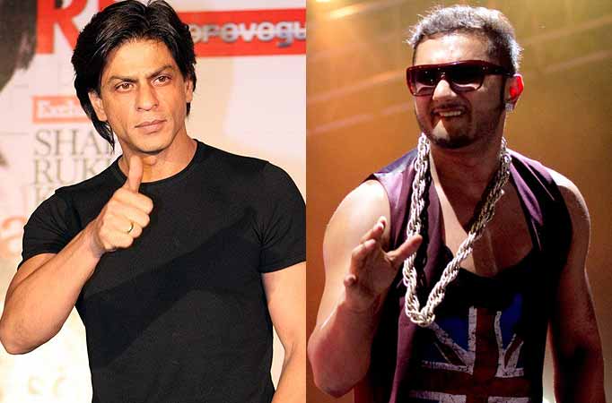 Shah Rukh Khan and Yo Yo Honey Singh