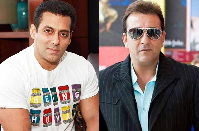 Salman Khan and Sanjay Dutt