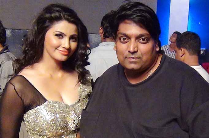 Daisy Shah and Ganesh Acharya