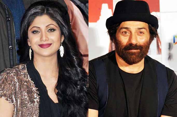 Shilpa Shetty and Sunny Deol