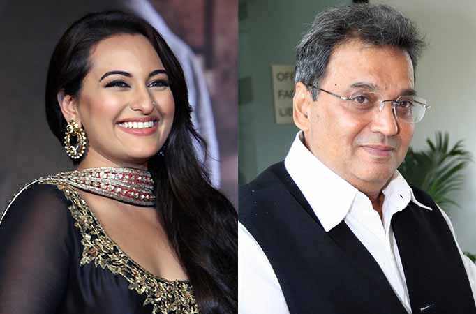 Sonakshi Sinha and Subhash Ghai